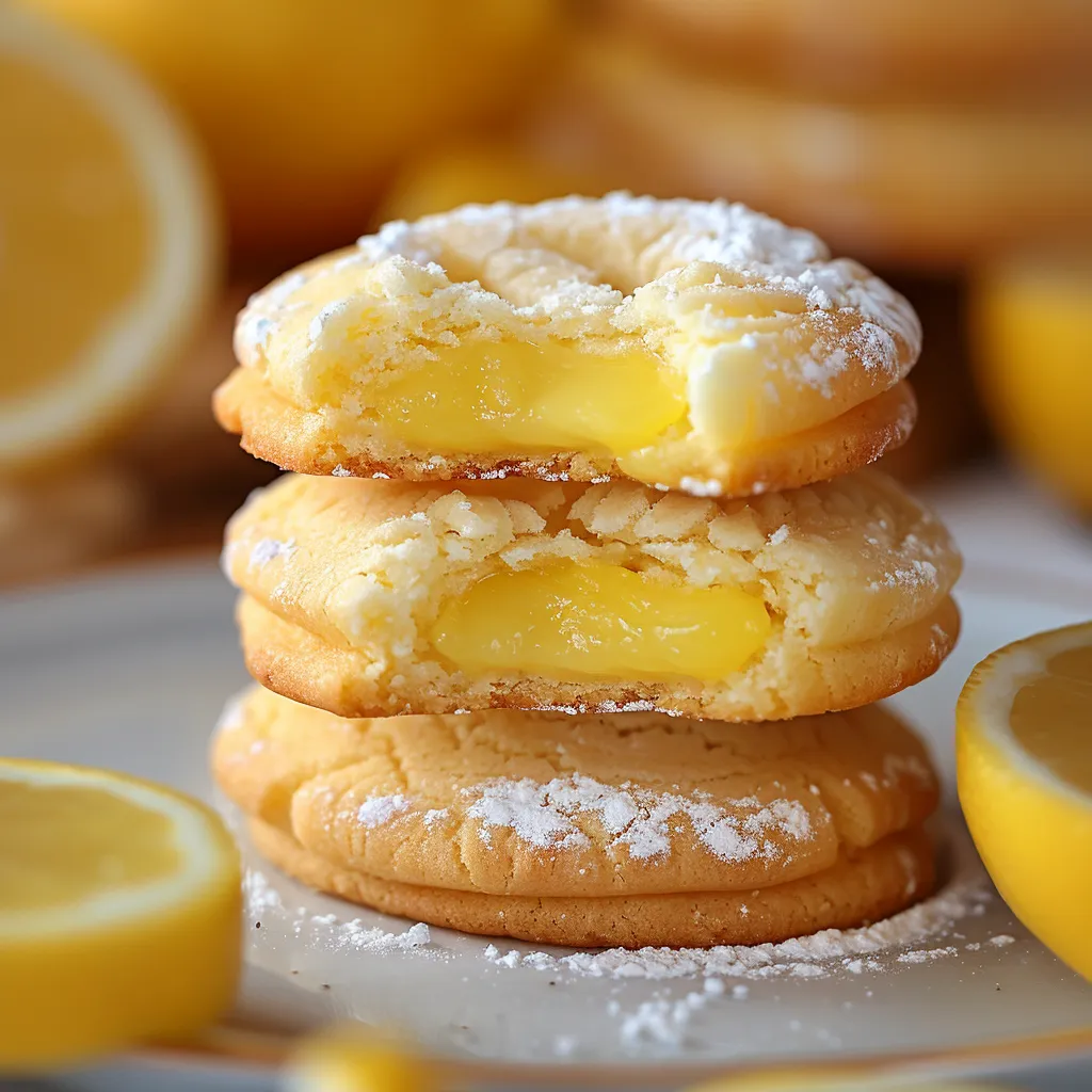 Stuffed Lemon Cookies recipe