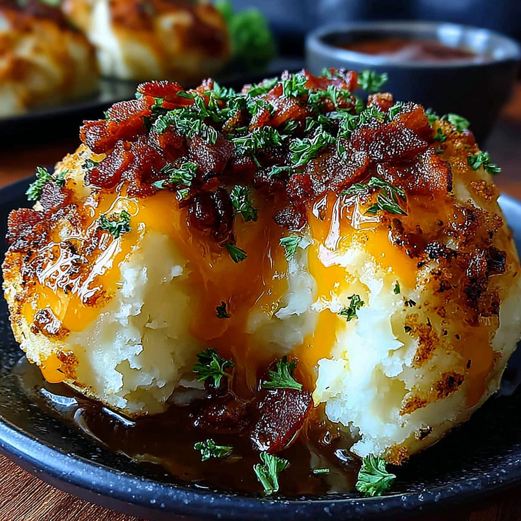 Stuffed Mashed Potatoes Bake recipe