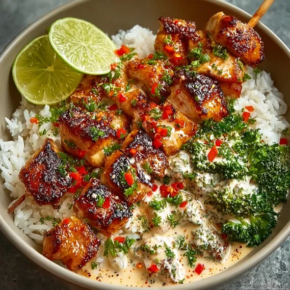 Sweet Chili Chicken Bowl recipe