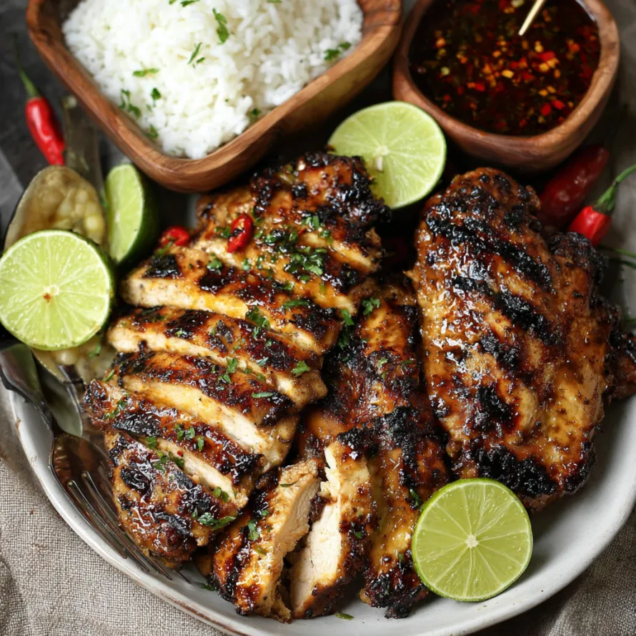 Sweet Chili Chicken Grilled recipe