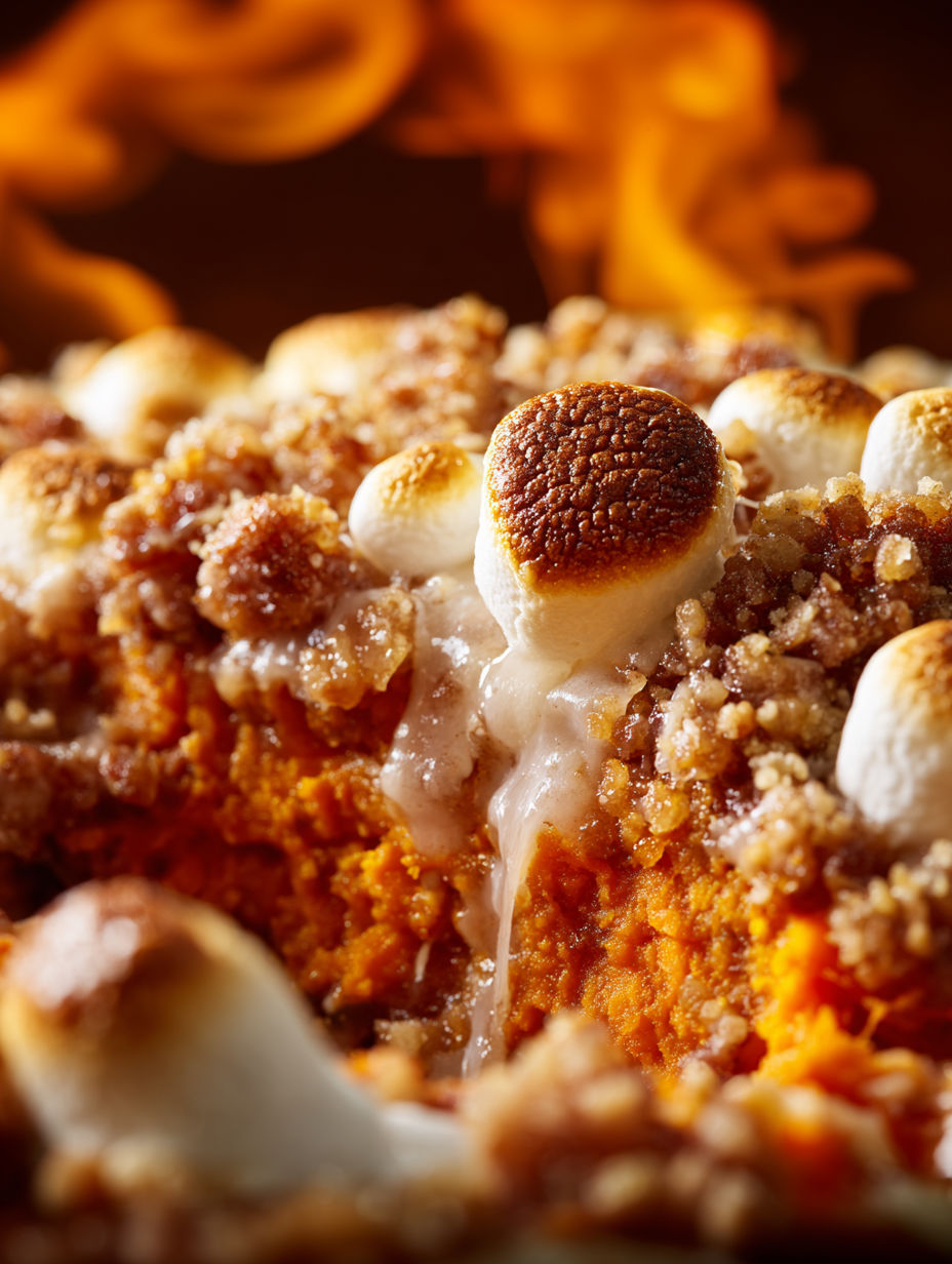 Sweet Potato Marshmallow Casserole recipe