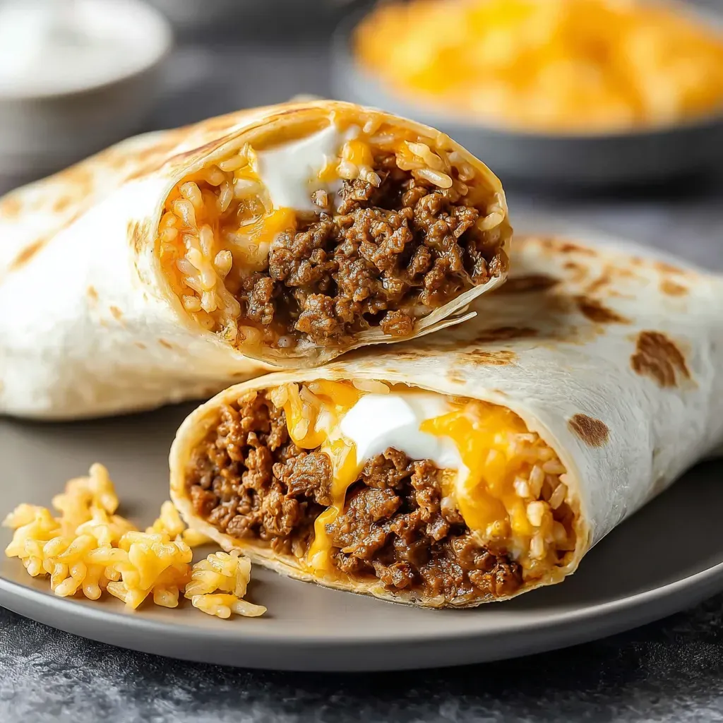 Taco Bell Beefy Melt Burrito recipe