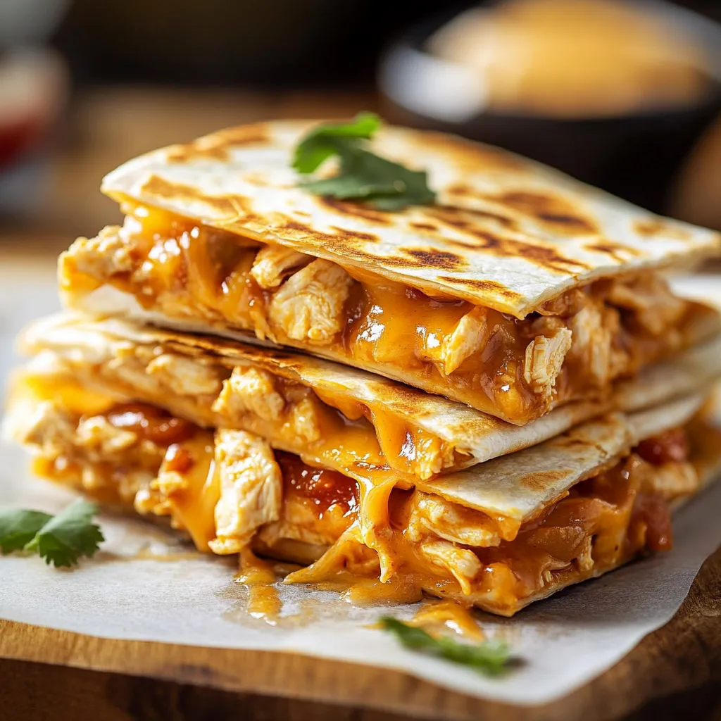 Taco Chicken Quesadilla recipe