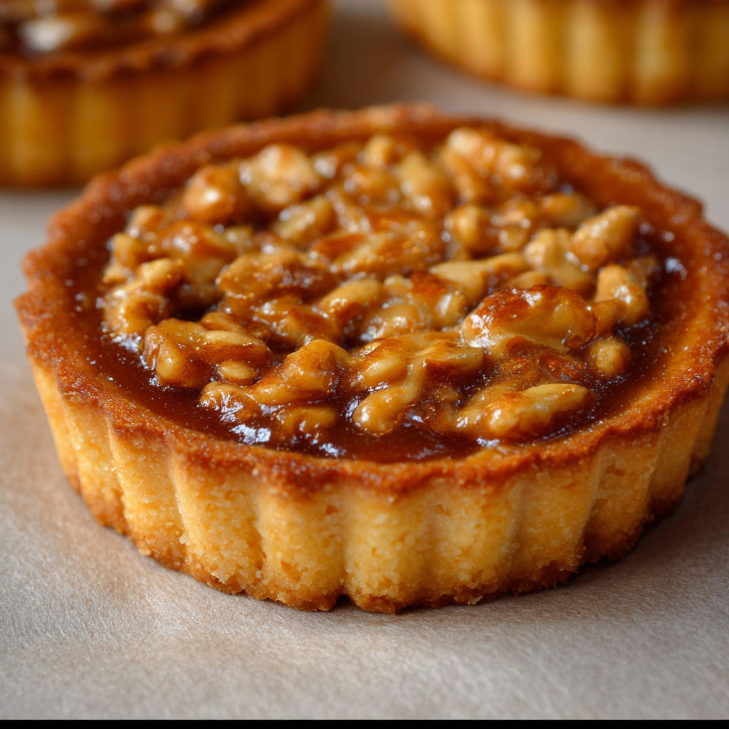 Noix Caramel Beurre Tartelettes recipe