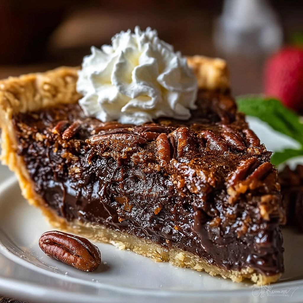 Texas Chocolate Pecan Pie recipe