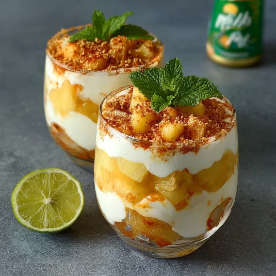Tropical Tajín Yogurt Parfaits recipe