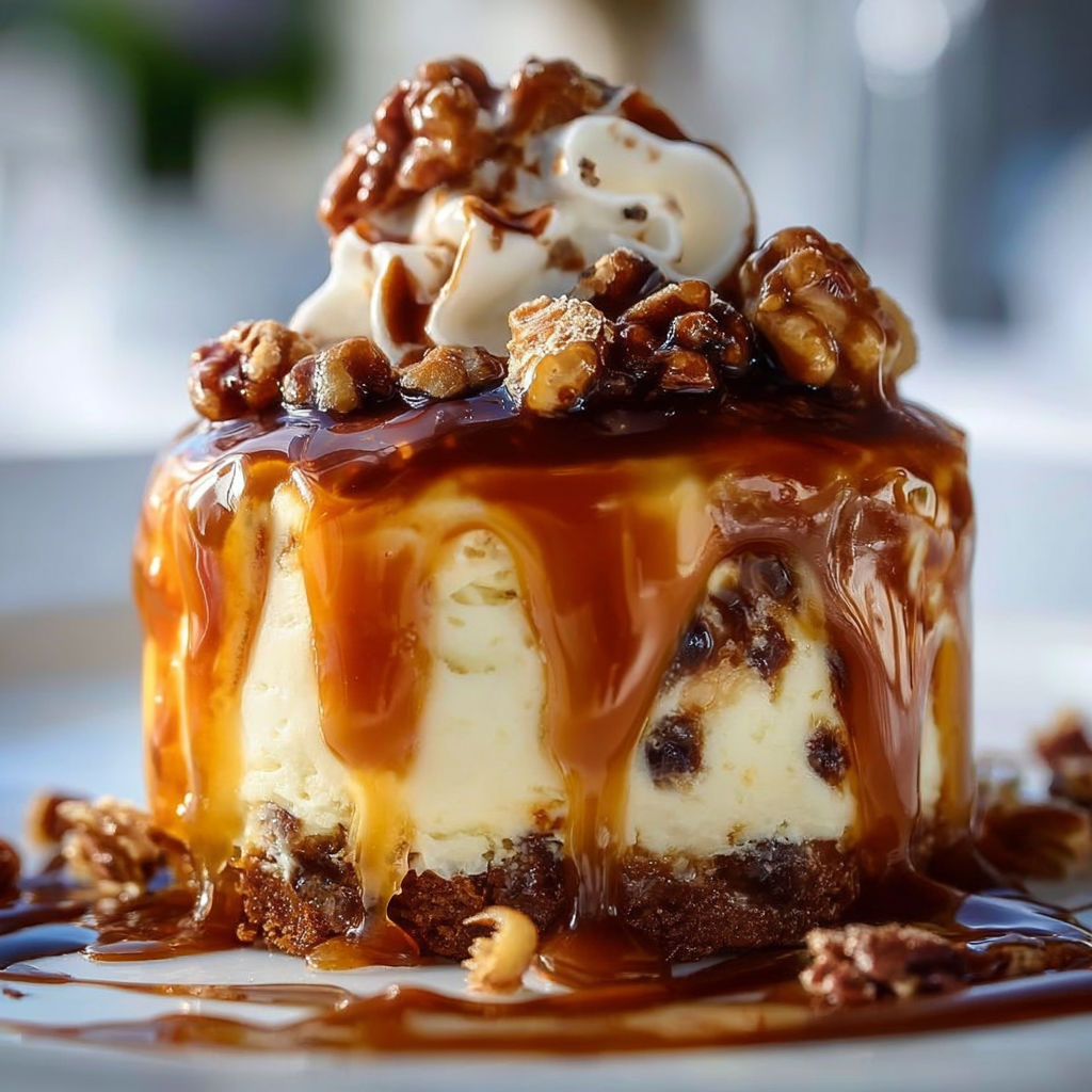 Turtle Caramel Gooey Poke Cake recipe