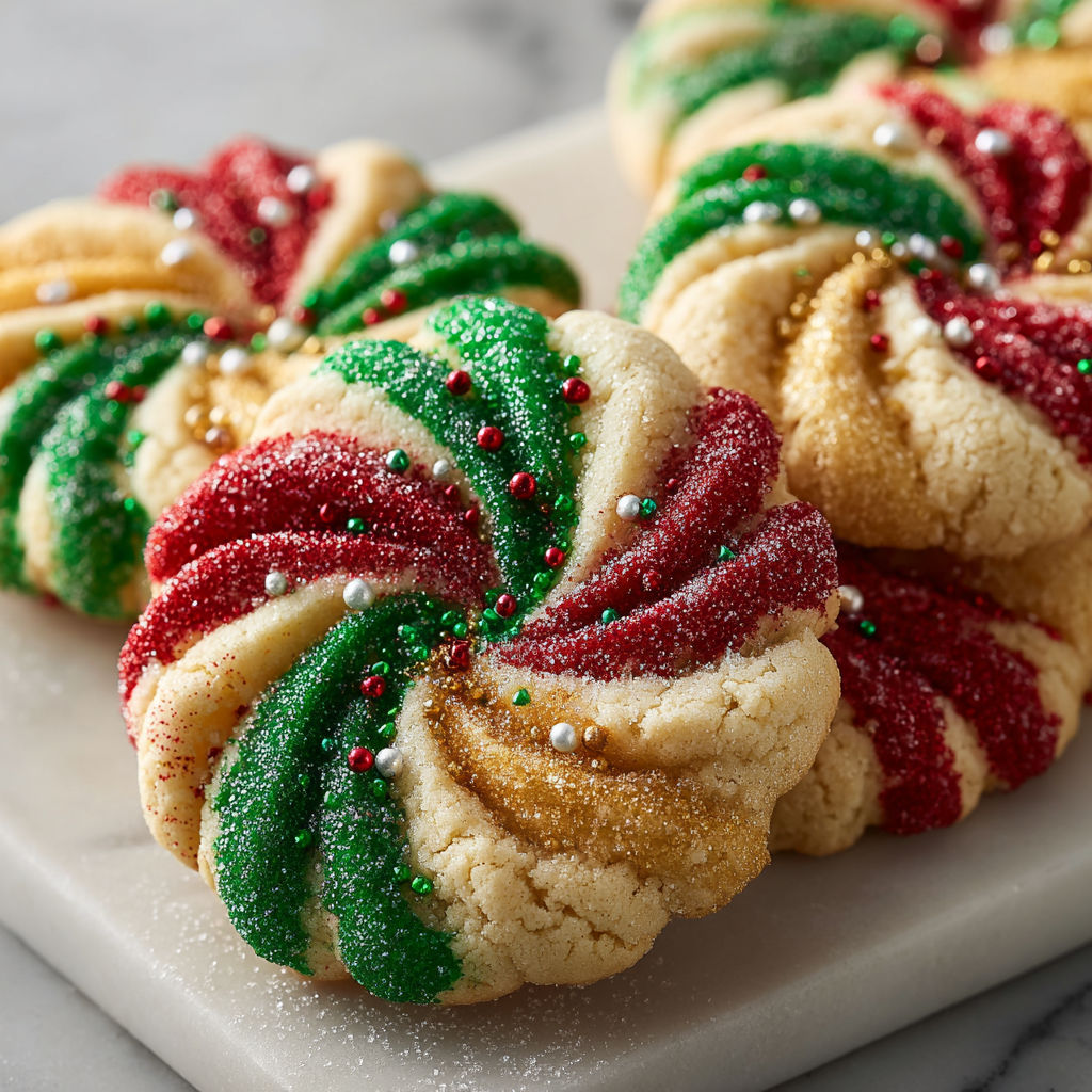 Twisted Christmas Cookies Holiday recipe