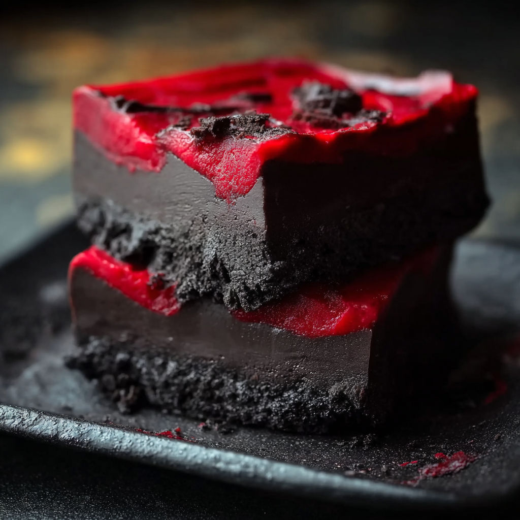 Vampire Fudge Spooky Halloween recipe