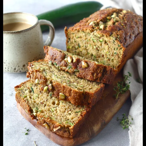 Vegan Zucchini Cinnamon Bread recipe