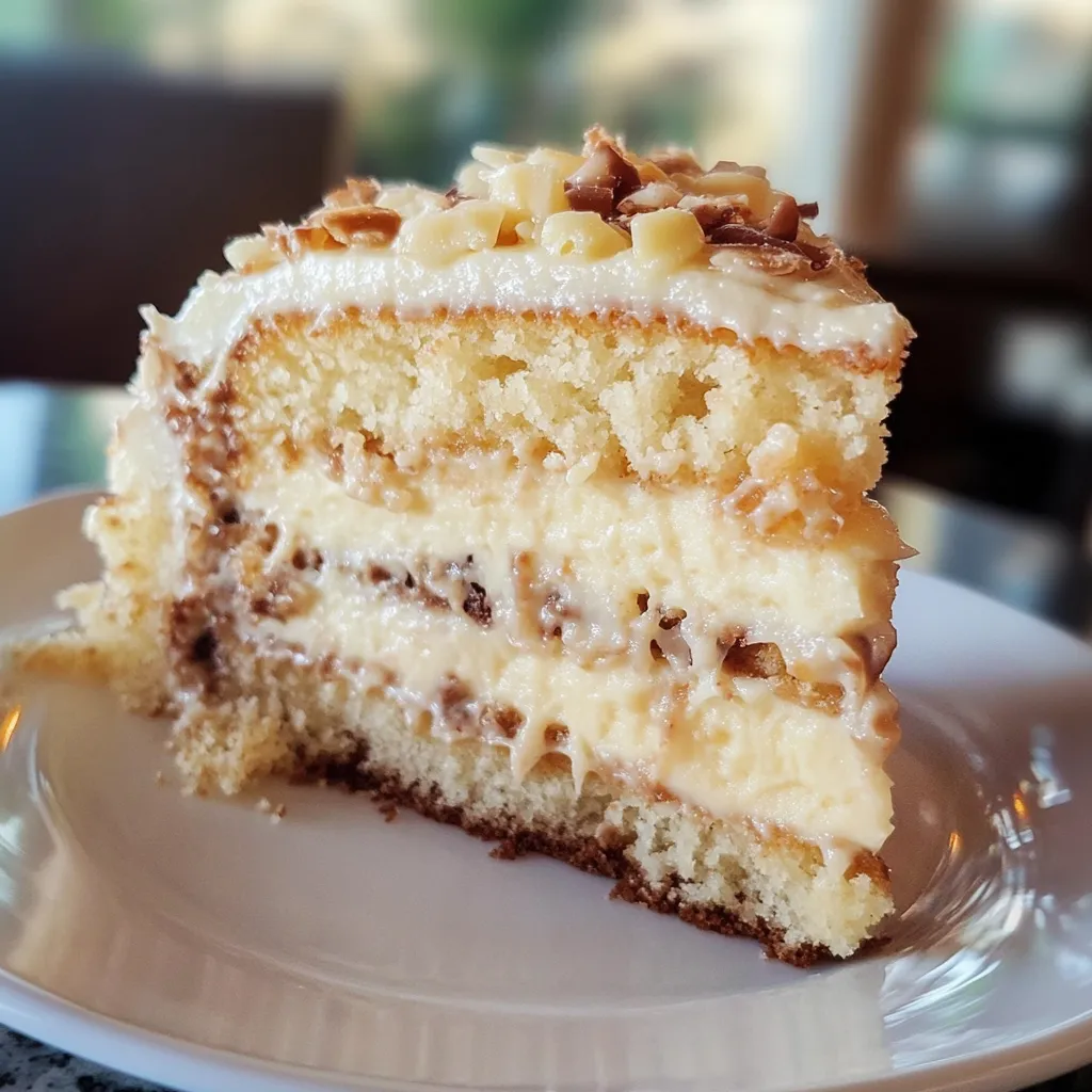 White German Chocolate Cake recipe