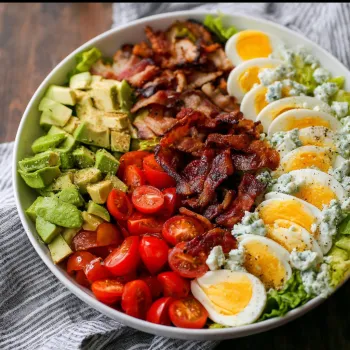 Whole30 Cobb Salad Paleo Keto recipe