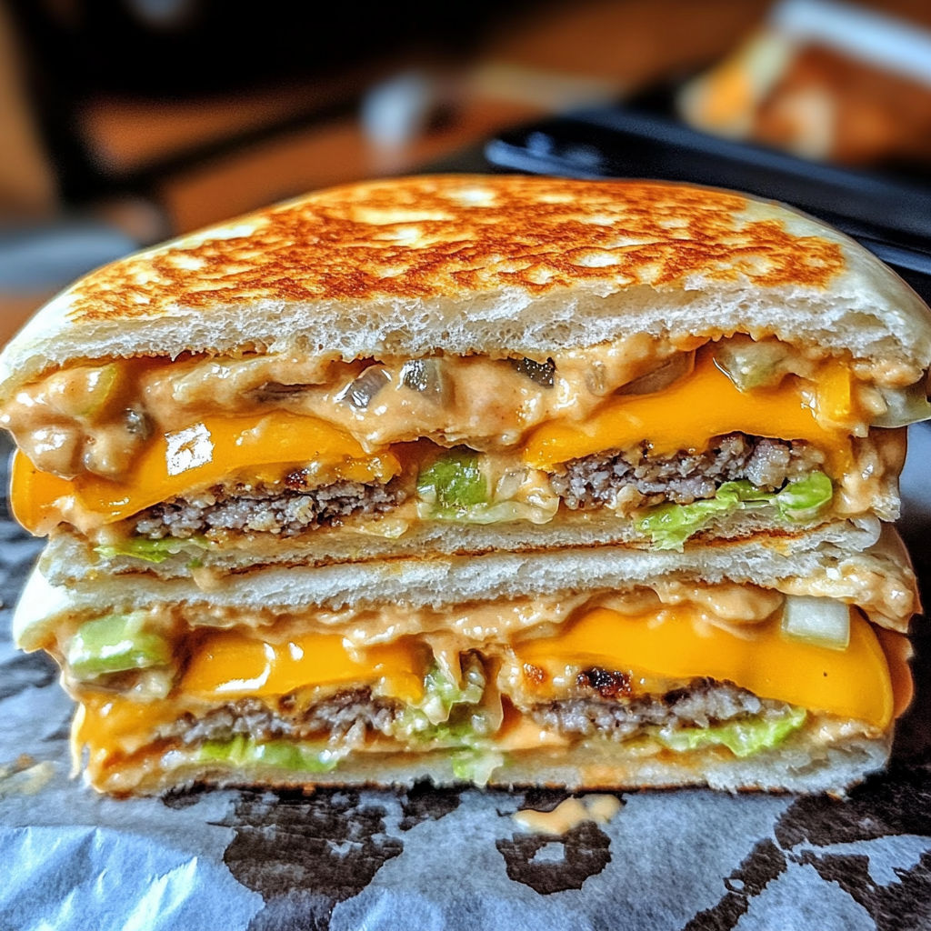 Wrap-y Big Mac Burger Wrap recipe